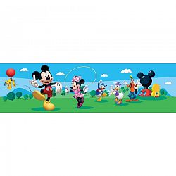 AG Art Samolepiaca bordúra Mickey Mouse a jeho priatelia, 500 x 14 cm