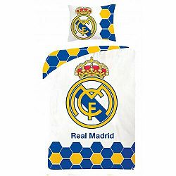 Halantex Bavlnené obliečky Real Madrid 5013, 140 x 200 cm, 70 x 90 cm