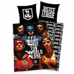 Herding Bavlnené obliečky Justice League, 135 x 200 cm, 80 x 80 cm