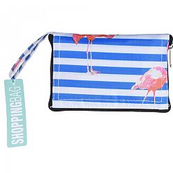 Skladacia nákupná taška Flamingo, 37 x 50 cm 