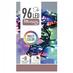 Svetelná reťaz vianočná Twinkle multicolor, 96 LED